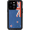 New Zealand Flag Distressed iPhone 15 Pro Waterproof Case